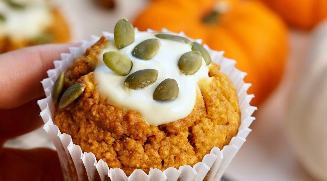 Pumpkin Cream Cheese Muffins